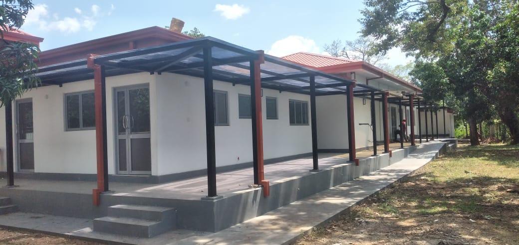 Construction of Manampitiya Prefabricated Court Building